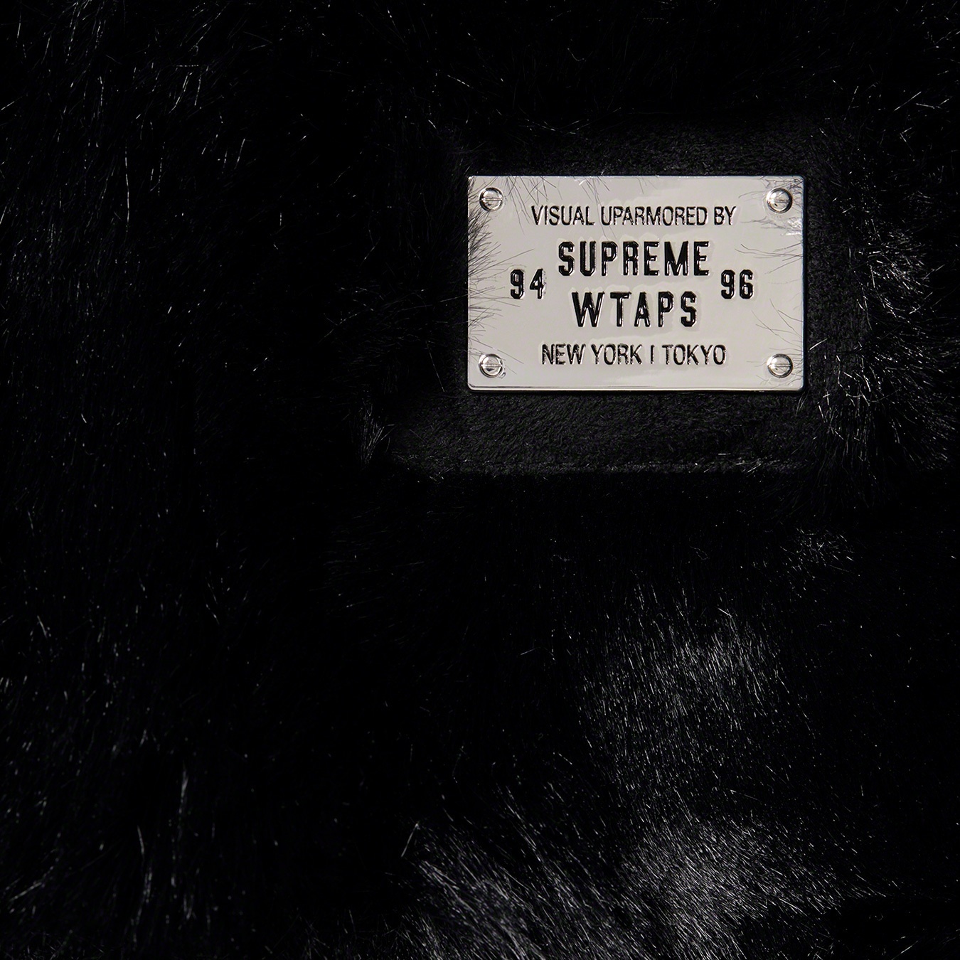 Supreme®/WTAPS® Faux Fur Hooded Jacket view 3